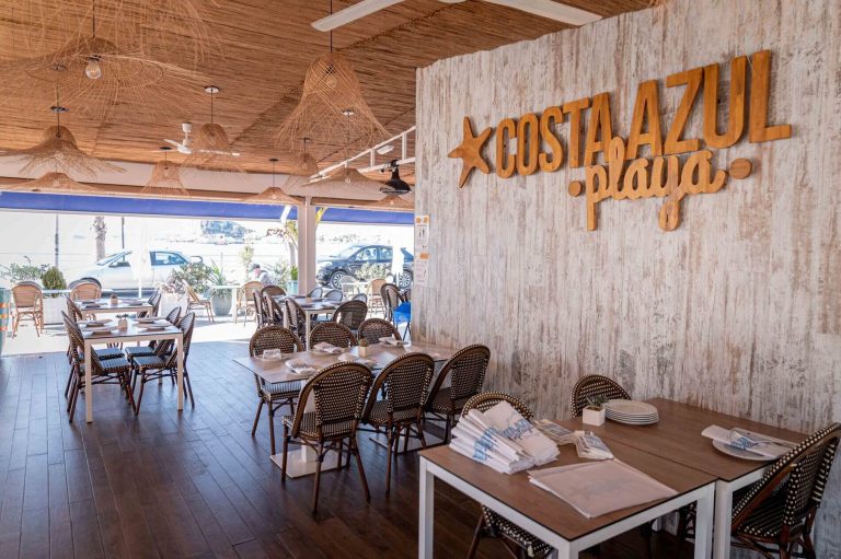 restaurante costa azul playa