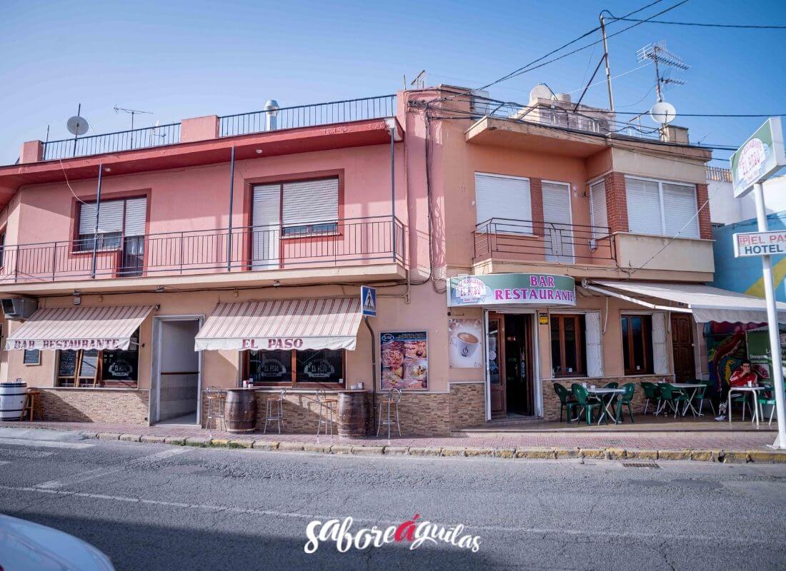 el paso restaurante aguilas