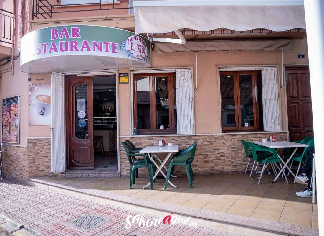 el paso restaurante aguilas